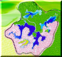 Danau Martabe Landscape
